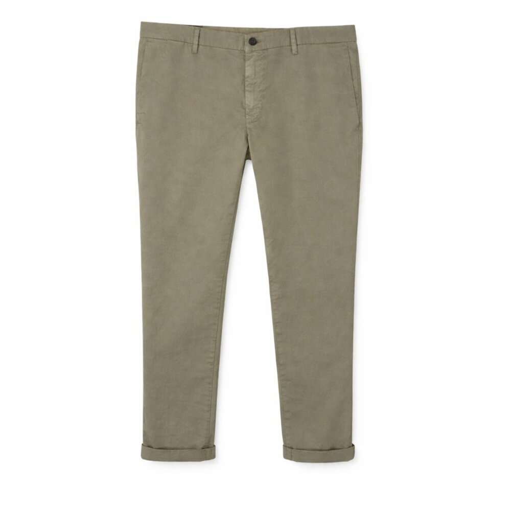 Mason's Forte Dei Marmi Tan Men's Chino Pants Slim Fit Stretch Size 36 NEW